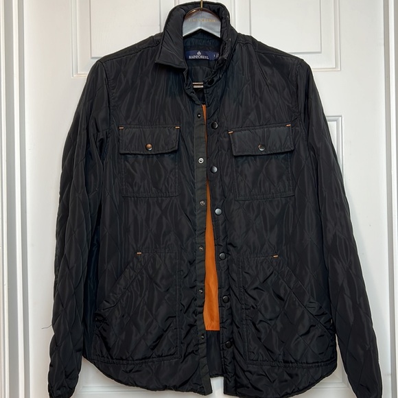RAINFOREST Other - Rainforest Quilted Shirt Jacket Shacket Size Large Black and Orange